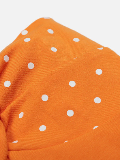 Polka Dot Twist Halter Top