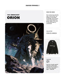 The Omniscient Black Zipper Hoodie