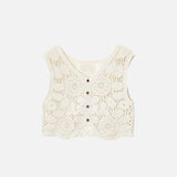 Floral Pattern Women's Cardigan