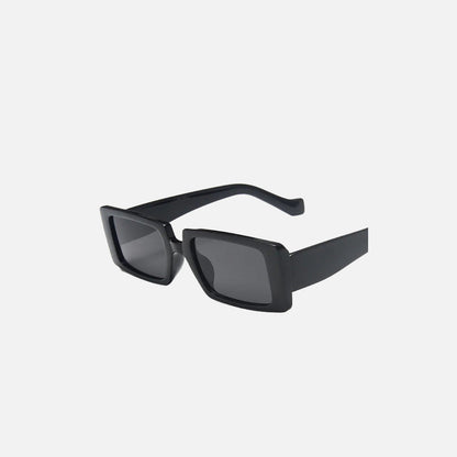 Rectangular Thic Frame Sunglasses