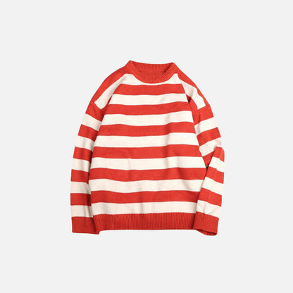 Striped Knitted Sweater