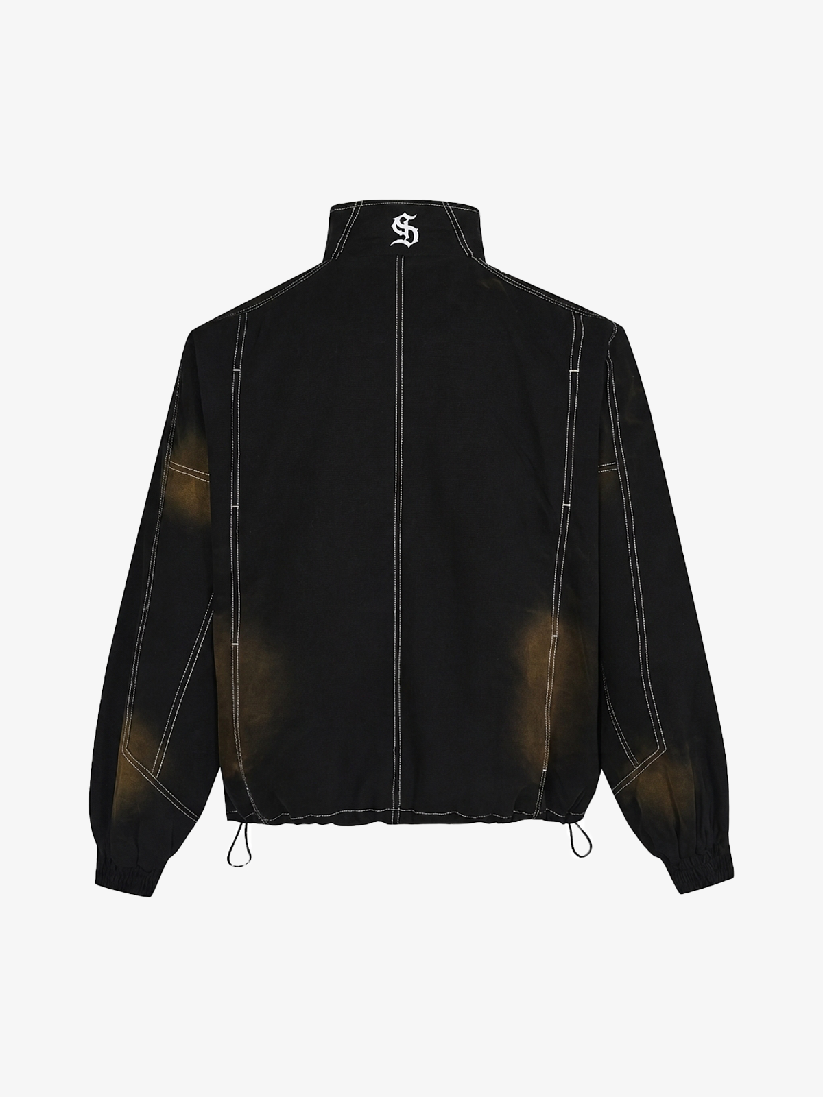 Spray-Washed Multi-Zip Jacket; Black / M, Black / L, Black / XL, Black / 2XL