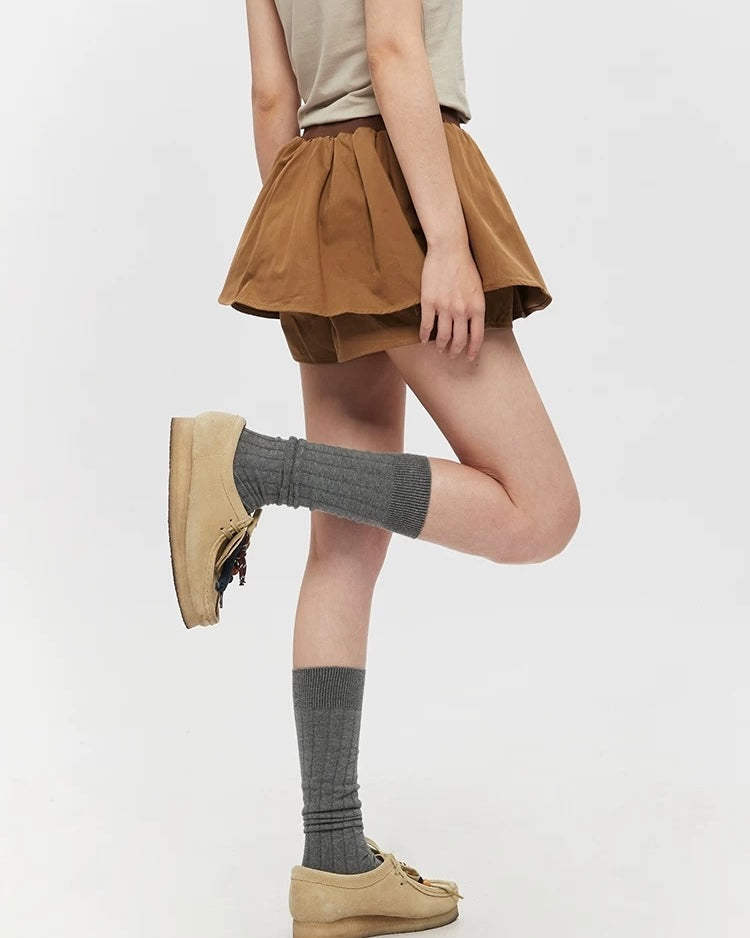Pleated Skort