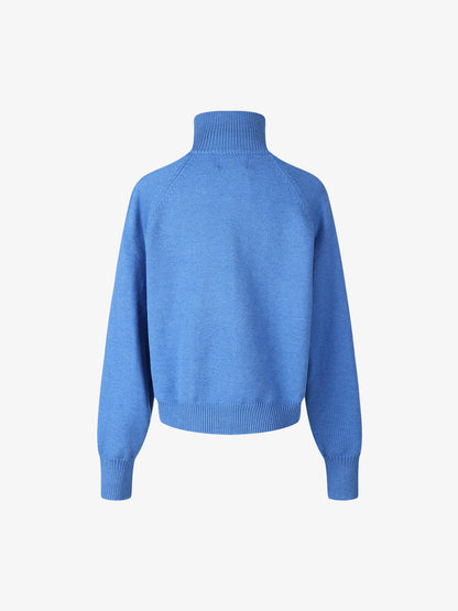 Stick Figure Jacquard Cardigan