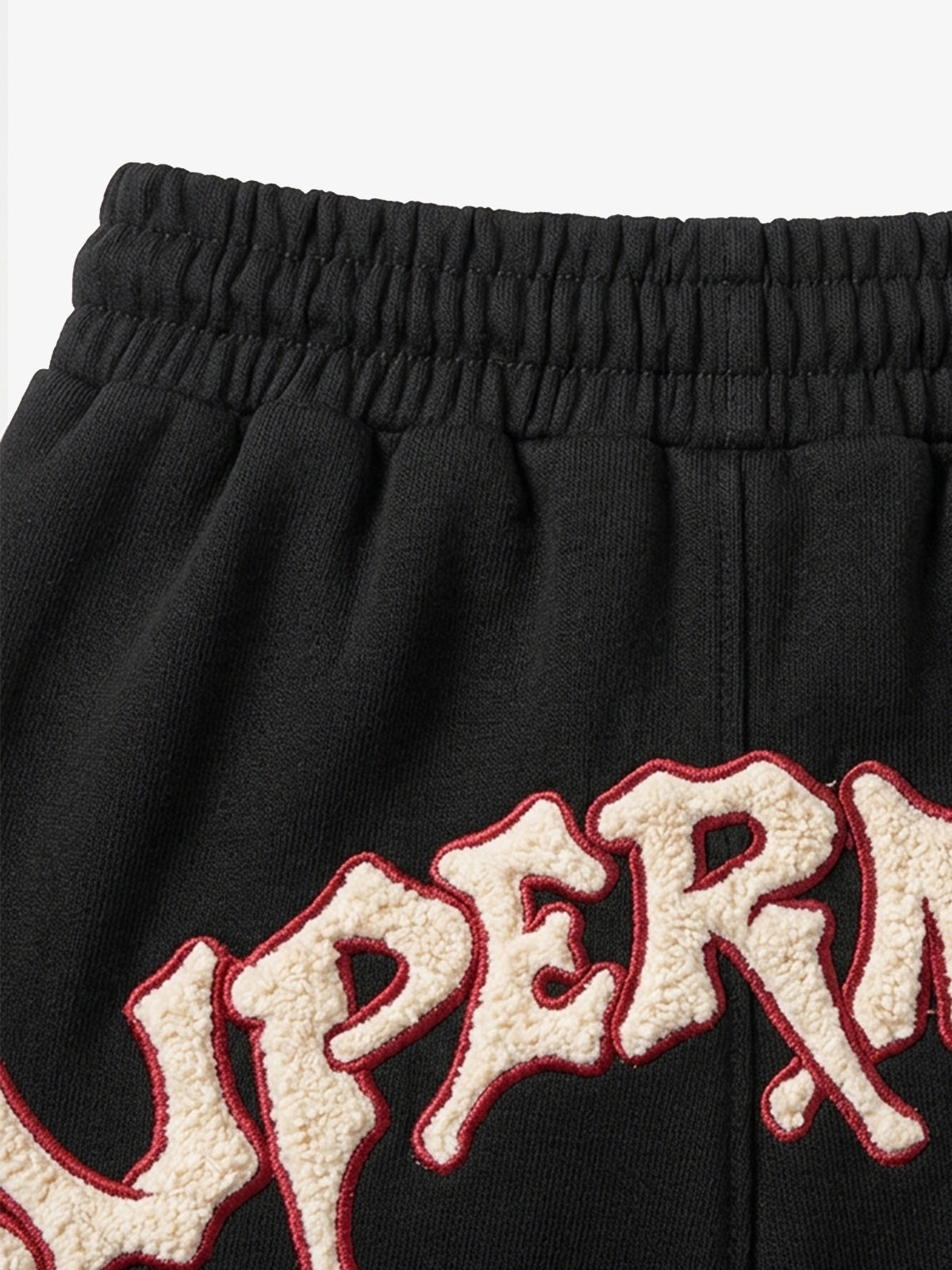 Scorpion Skeleton Terry Embroidered Wide-Leg Sweatpants; Black / S, Black / M, Black / L, Black / XL, Black / 2XL