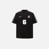 Elevated Y2K Patched Racing Short Sleeve Sport T-Shirt