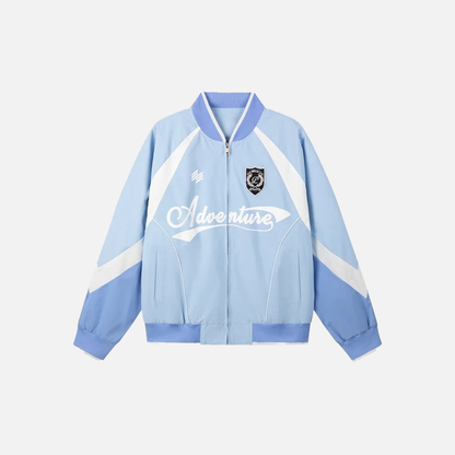 Oversize Bomber Coat & Baseball Uniform Designer Jacket