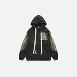 Autumn Skull Embroidered Hip Hop Cotton Hoodie