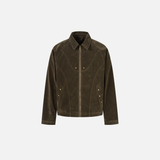 Deconstructed Split Design Solid Color Lapel Jacket