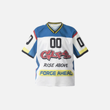 Chic Patchwork Mesh Jersey Hip Sport T-Shirt