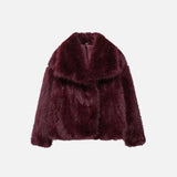 Furry Long-sleeved Jacket