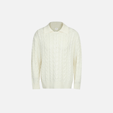 Winter Men Stylish Oversized Collar Casual Sweater