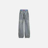 Trendy Cozy Retro High Waist Wide Leg Jeans