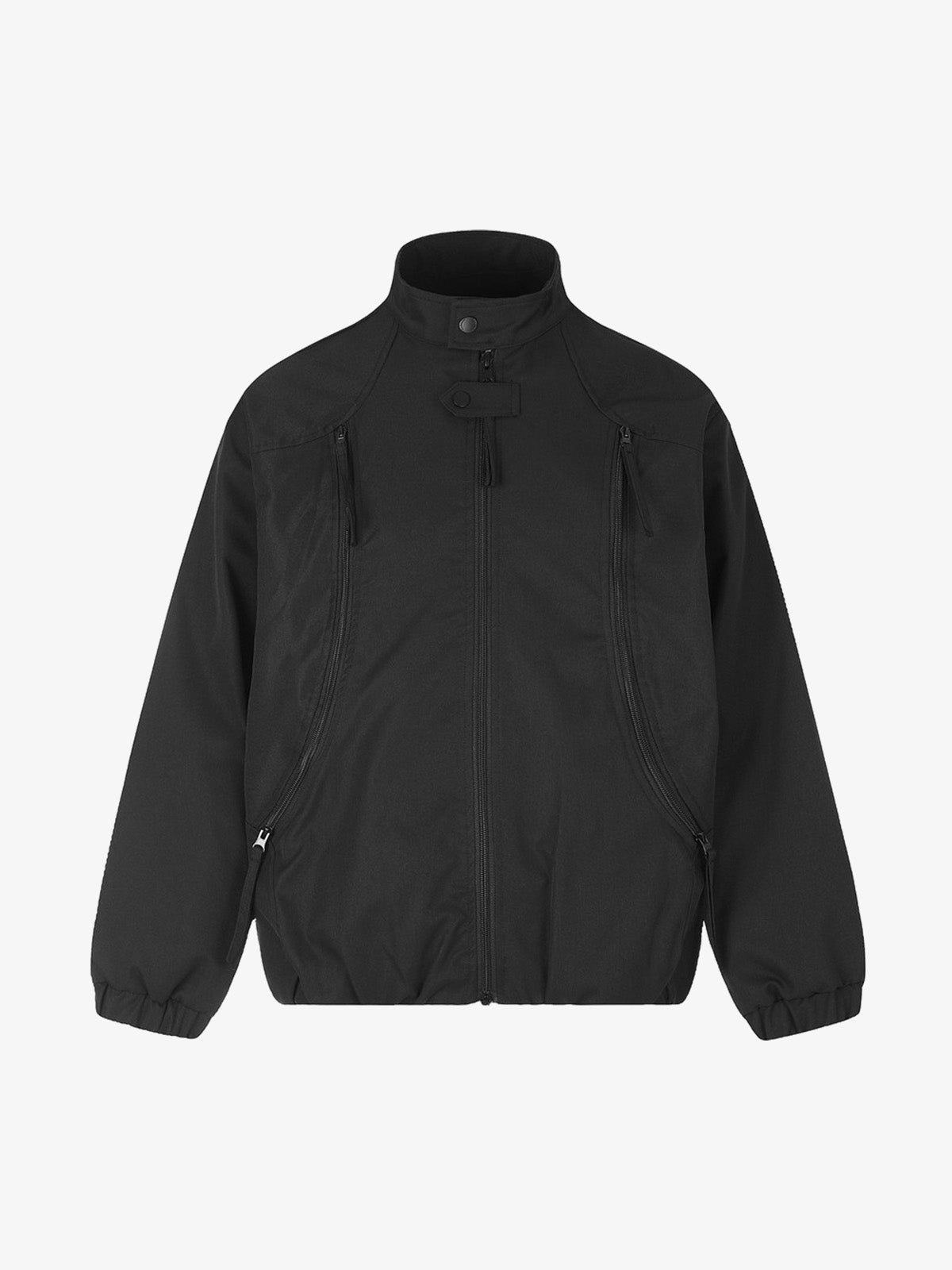 Street-style Multi-zipper Casual Jacket