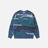 Camouflage Loose Soft Sweater