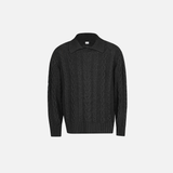 Winter Men Stylish Oversized Collar Casual Sweater