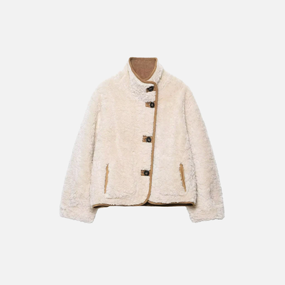 Premium High Neck Two Way To Wear Fleece Jacket