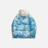 Tie Dye Fuzzy Jacket