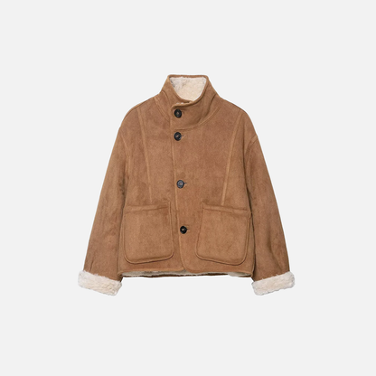 Premium High Neck Two Way To Wear Fleece Jacket