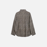Trendy Leopard Style Long Sleeve Shirt