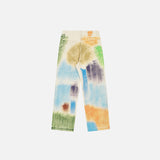 Graffiti Oil Painting Graphic Denim Pants