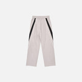 Y2K Striped Patchwork Joggers
