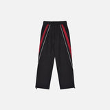 Y2K Striped Patchwork Joggers