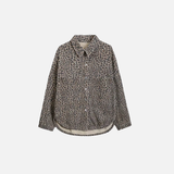 Trendy Leopard Style Long Sleeve Shirt