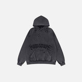 Distressed Washed Hoodie