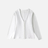 V-neck Vintage Knitted Cardigan
