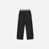 Y2K Striped Polyester Joggers