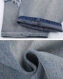 Y2k Star Patchwork Jeans