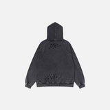 Distressed Washed Hoodie