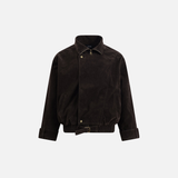 Stylish Cleanfit Irregular Zip-Up Jacket