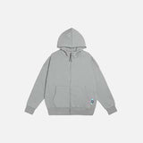 Blank Zip-Up Hoodie
