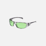 Curved Frame Sport Sunglasses