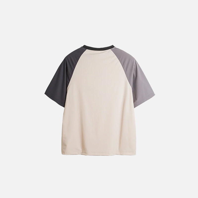 Back view of the off-white Vintage Graphic T-shirt in a gray background