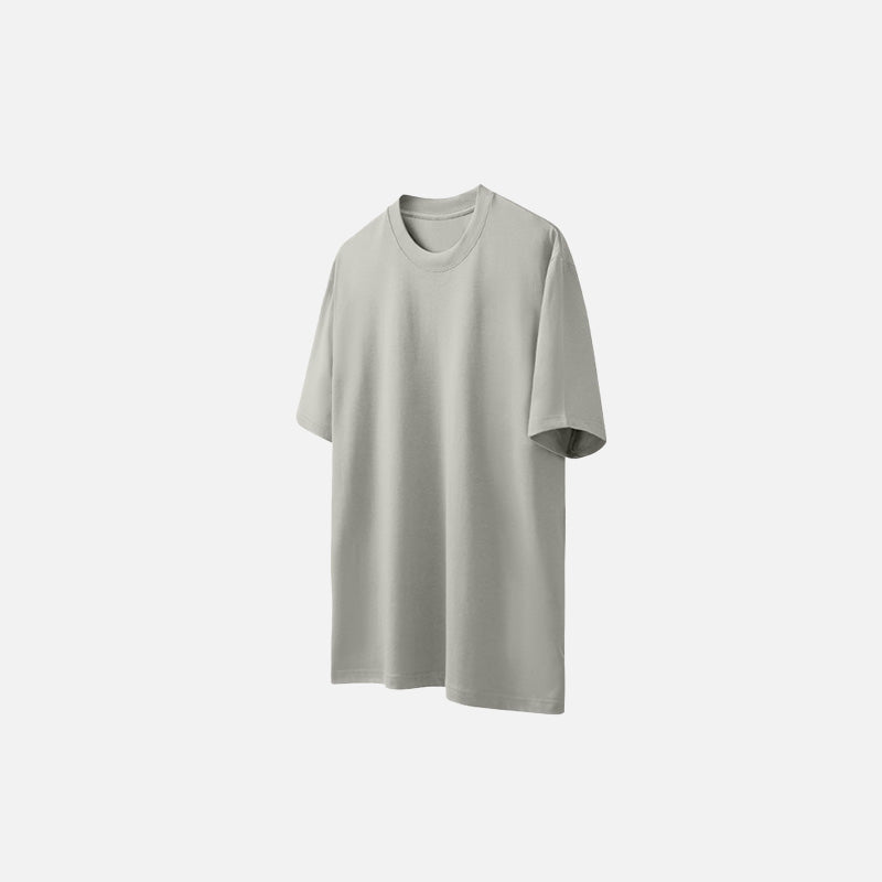 Oversized Solid Color T-shirt