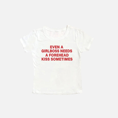 Girl boss Forehead Kiss T-shirt