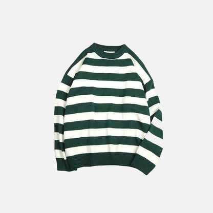 Striped Knitted Sweater
