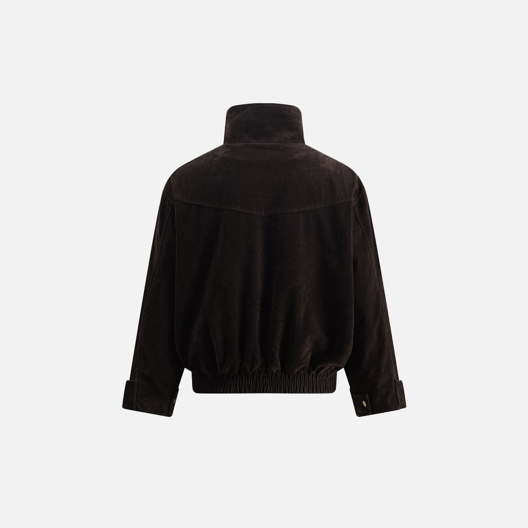 Stylish Cleanfit Irregular Zip-Up Jacket