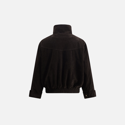 Stylish Cleanfit Irregular Zip-Up Jacket