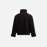 Stylish Cleanfit Irregular Zip-Up Jacket