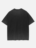 "We Born" Retro Oversized T-shirt