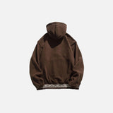 Vintage Embroidery Loose Hoodie
