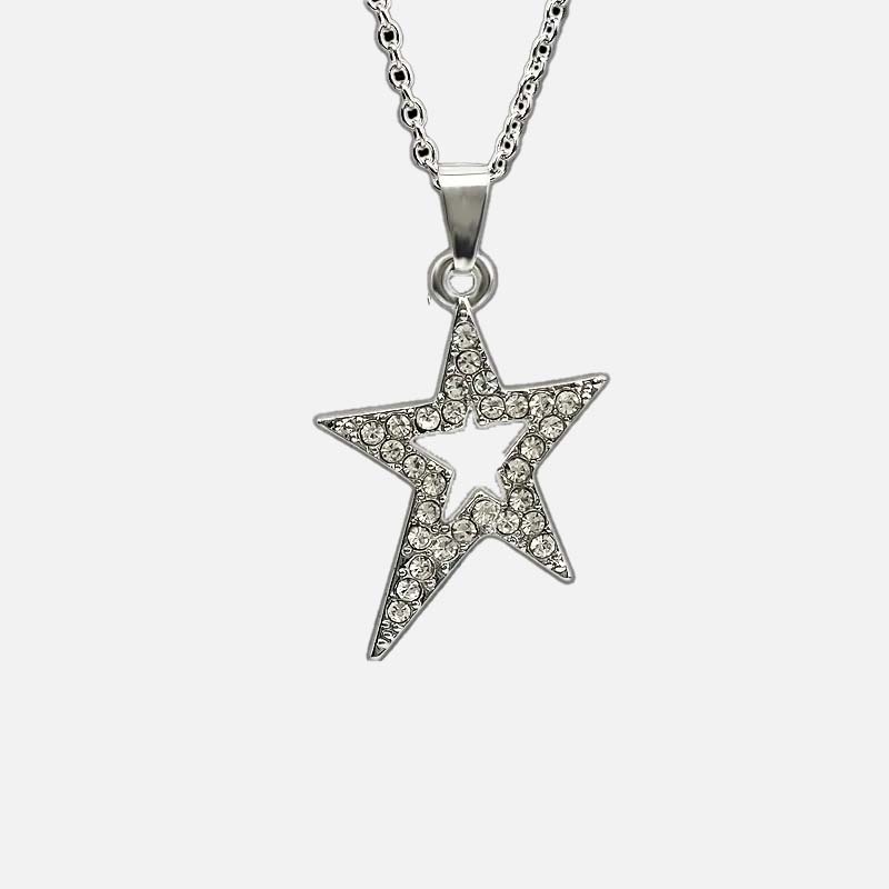 Y2K Star Pendant Necklace