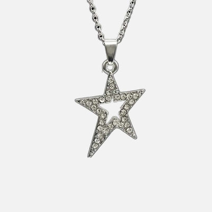 Y2K Star Pendant Necklace