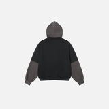 Graphic Streetwear Fake Two Piece Letter Print Hoodie