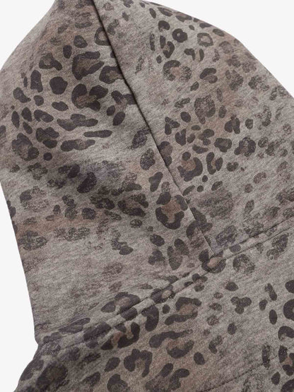 Leopard Script Graphic Sweatshirt; Leopard / M, Leopard / L, Leopard / XL