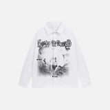 Mountain War "New Trend" Print Shirt